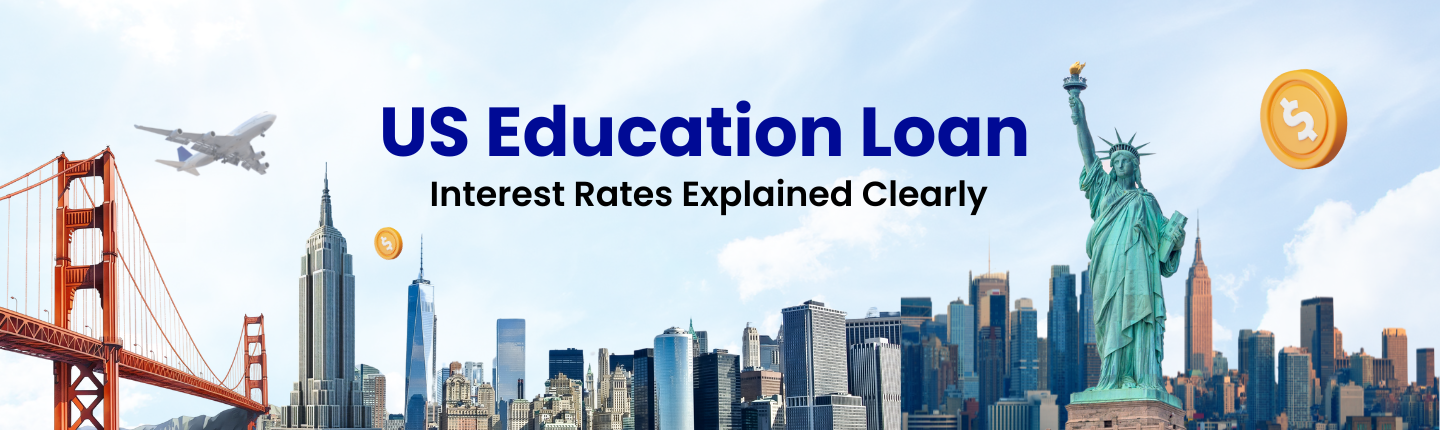 USA education loan interest rate hero image