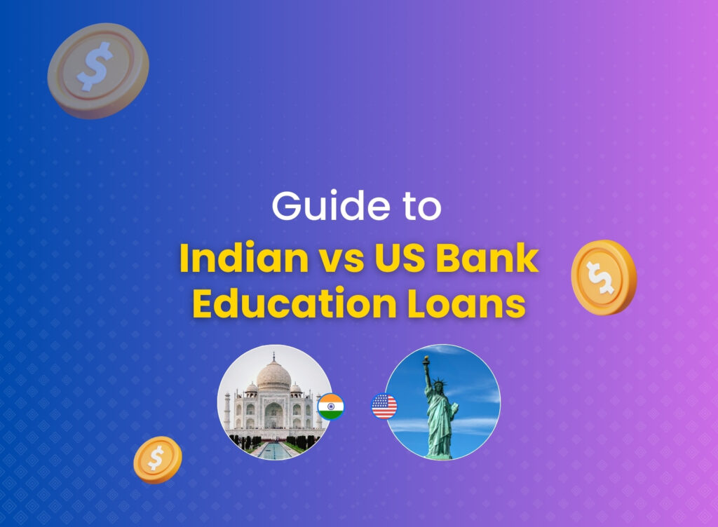 Indian vs us bank education loan featured imagee