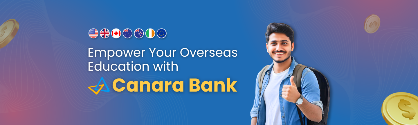 Canara bank education loan hero image