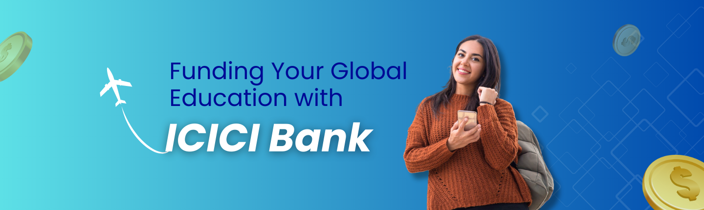 ICICI bank education loan hero image