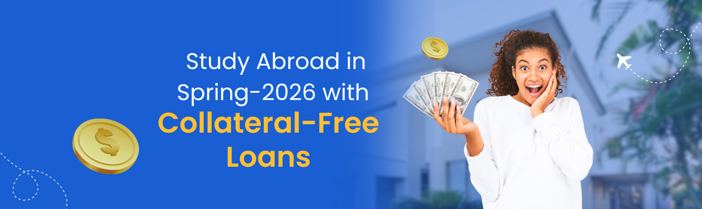 Collateral free loans indian students spring 2026 abroad hero image