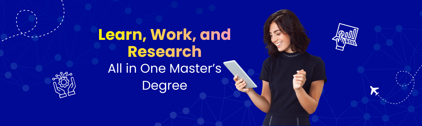 Masters 2 0 students prefer blending research real jobs coursework hero image