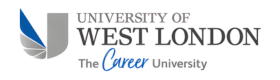 University of west london logo